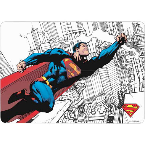 DC Comics Superman Super Speed Flying Over City Surface Laptop Studio Skin
